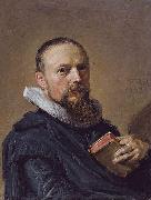 Frans Hals Samuel Ampzing oil painting on canvas